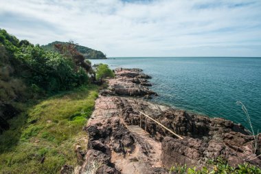 Pembe taş beach, Chanthaburi Tayland