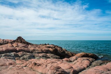 Pembe taş beach, Chanthaburi Tayland