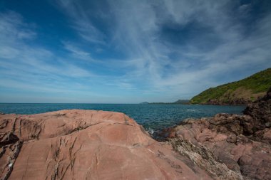 Pembe taş beach, Chanthaburi Tayland