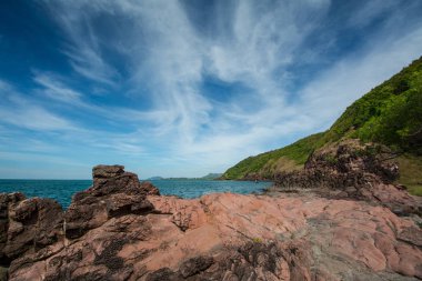 Pembe taş beach, Chanthaburi Tayland