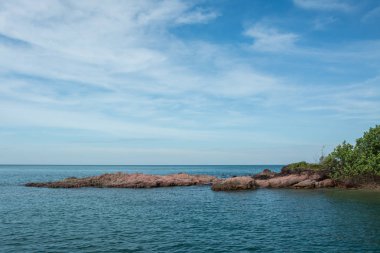 Pembe taş beach, Chanthaburi Tayland