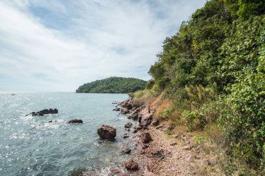Pembe taş beach, Chanthaburi Tayland