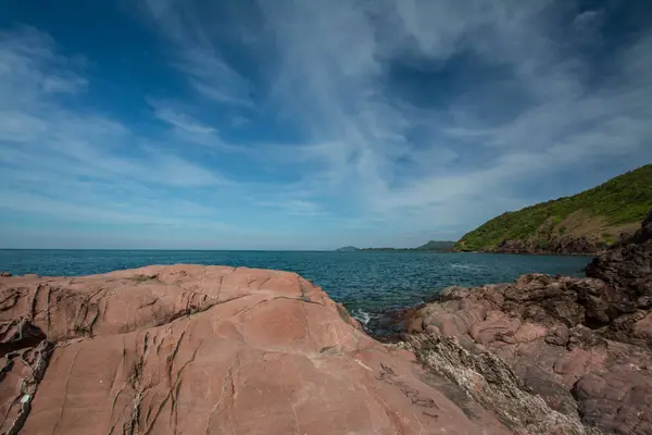 Pembe taş beach, Chanthaburi Tayland