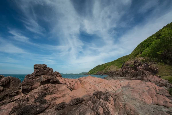 Pembe taş beach, Chanthaburi Tayland