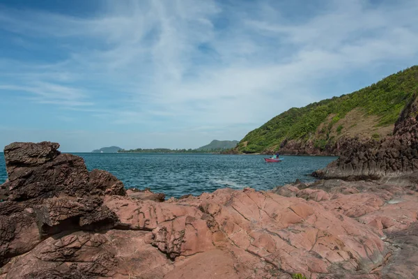 Pembe taş beach, Chanthaburi Tayland