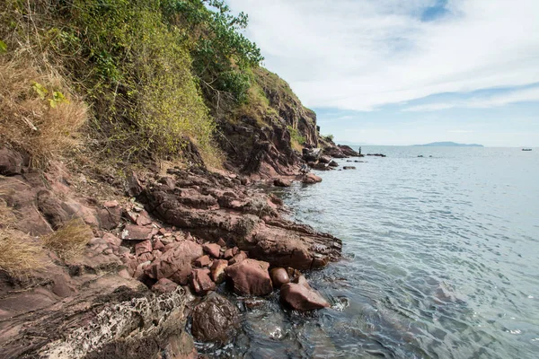 Pembe taş beach, Chanthaburi Tayland