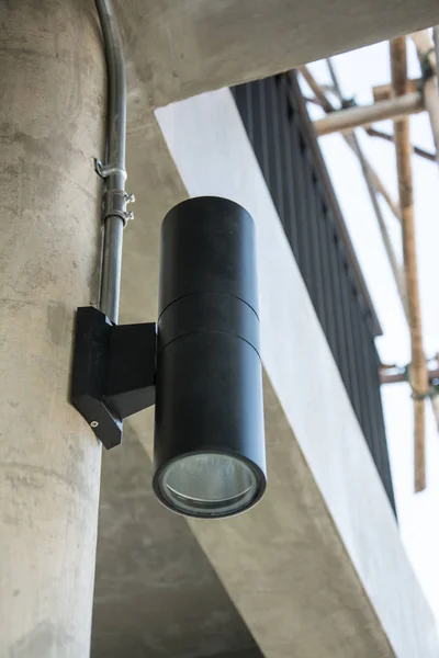 Modern Aplik ışık duvardaki — Stok fotoğraf