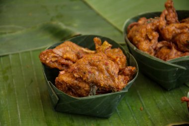 Tay gıda - baharatlı kızarmış balık Patty