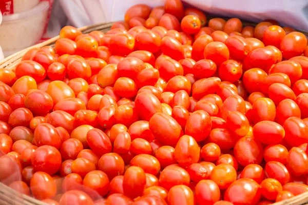 Fondo de tomates rojos. Grupo de tomates —  Fotos de Stock