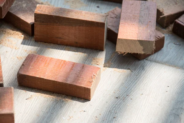 Taglio assicella di legno naturale — Foto Stock