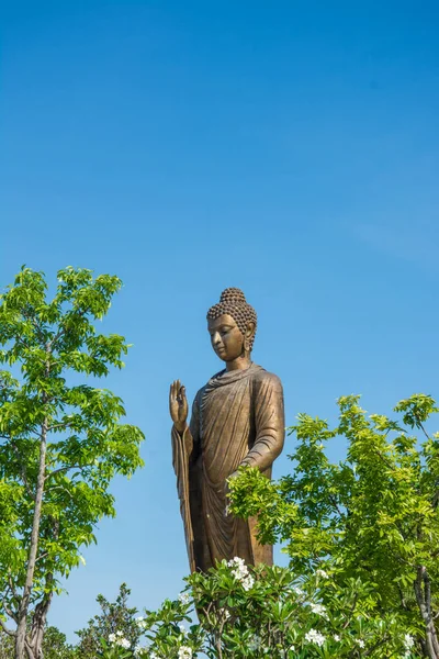 Estatuas de Buda en Wat Thipsukhontharam, provincia de Kanchanaburi , —  Fotos de Stock