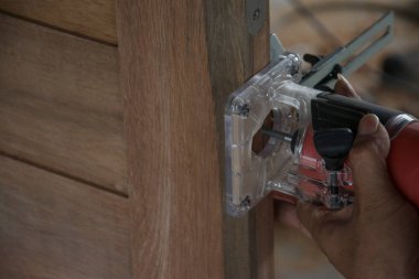 Kapı montaj, işçi kullanımı elektrik ağaç işleme yönlendirici fo rin