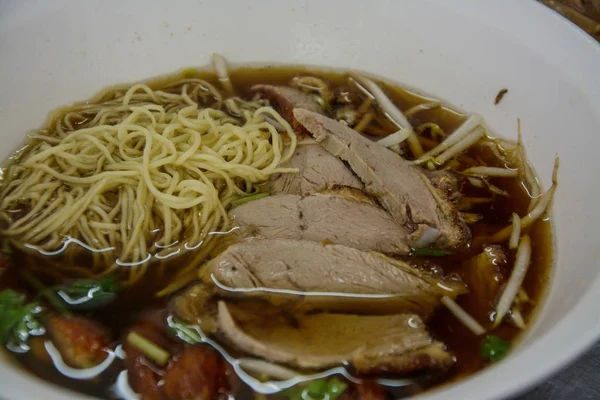 Chiński pieczona kaczka głuptas Zupa przepis — Zdjęcie stockowe