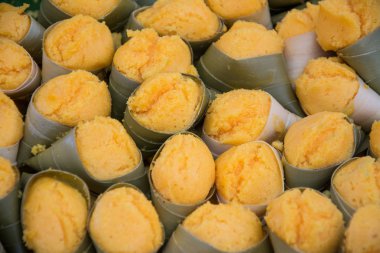 Tay toddy palm pasta tatlı tadı lezzetli.