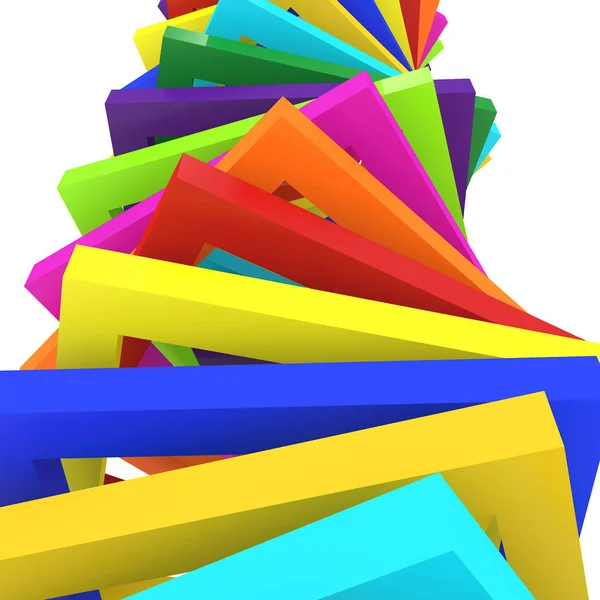 Colorful background 3d rendering — Stock Photo, Image