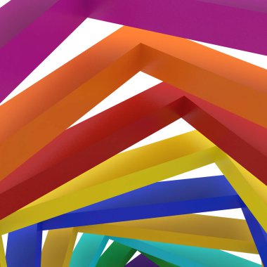 renkli arka plan 3d render