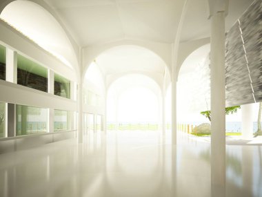 dahili salonun tasarımı, 3D görüntüleme