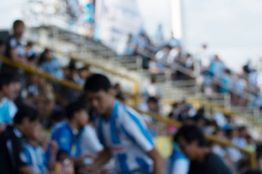 alacakaranlık, T futbol ya da Futbol stadyumunda ufuk arka plan