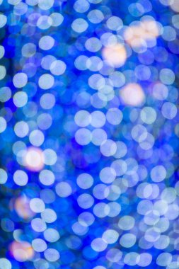 bokeh arka plan mavi aydınlatma 