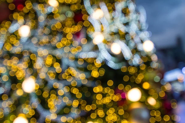 Abstrakcyjne tło świąteczne z rozproszonymi światłami — Zdjęcie stockowe