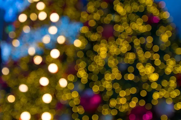 Gouden van bokeh achtergrond — Stockfoto