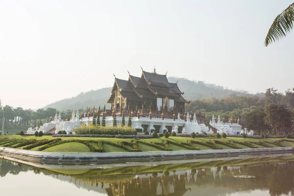 Kungliga Paviljongen Kham Luang Royal Park Rajapruek Nära Chiang Mai — Stockfoto