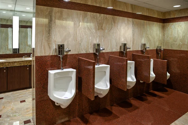 Urban design men restroom — Stock Photo, Image