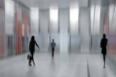 bir iş lobi Asansör kabin