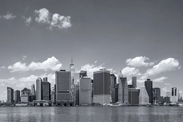 美国纽约市曼哈顿的全景 — 图库照片