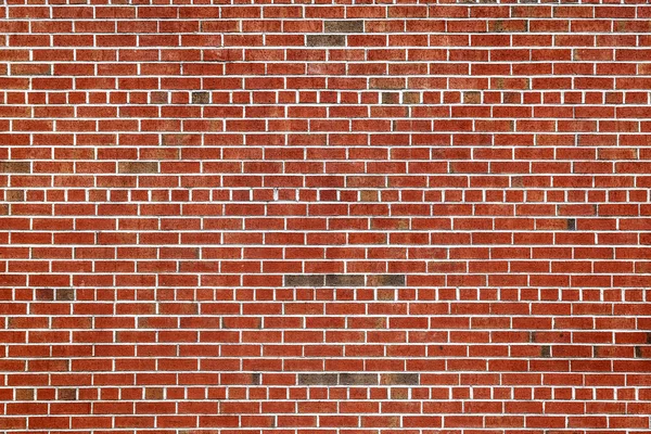 La vieja pared de ladrillo rojo — Foto de Stock