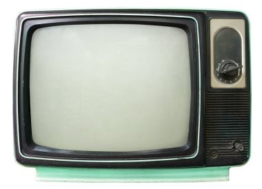 Vintage klasik televizyon