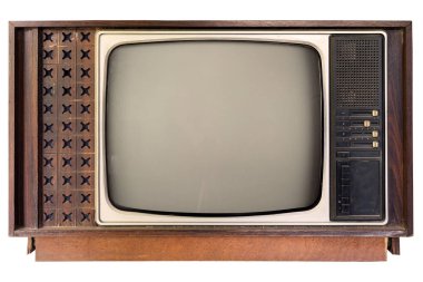 Vintage klasik televizyon