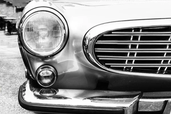 Photo noir et blanc de la voiture classique — Photo