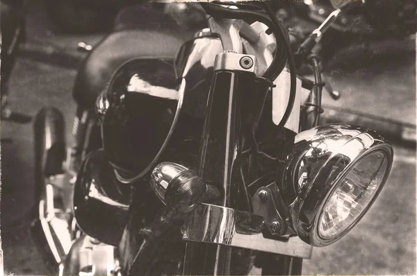 Старинные классические мотоциклы — стоковое фото