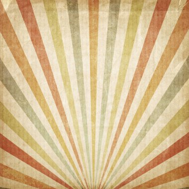 Vintage sun ray arka plan