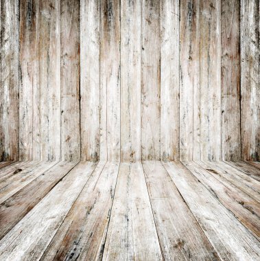 Vintage odası boş grunge iç 