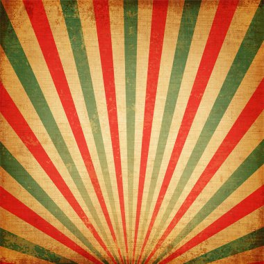 Vintage Multi renk güneş veya sun ray