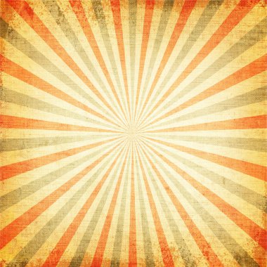 Vintage sun ray arka plan