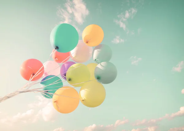 Balões coloridos de festa — Fotografia de Stock