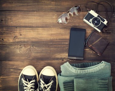  eski ahşap hipster Aksesuar 