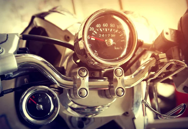 Vintage motocicleta clássica — Fotografia de Stock
