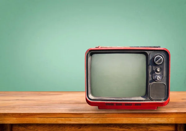 Retro velha televisão — Fotografia de Stock