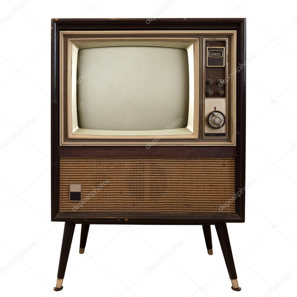 Retro old television