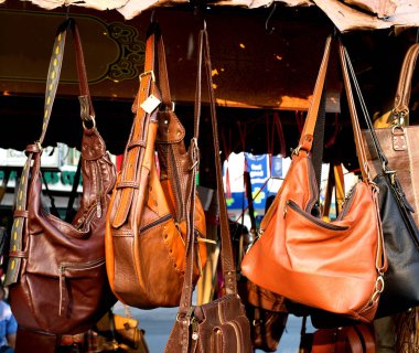 Vintage deri Çantalar moda