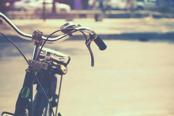 ビンテージ自転車の詳細 — ストック写真