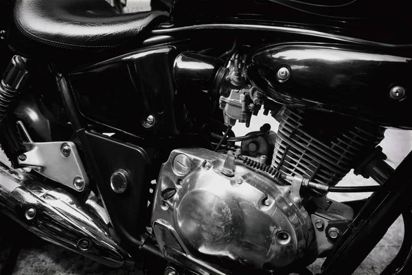 Oude klassieke motorfiets — Stockfoto