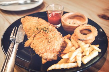 Kızarmış Balık biftek  