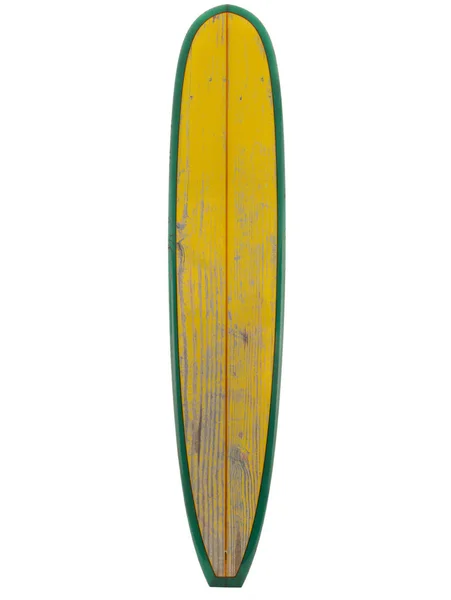 冲浪板黄颜色 — 图库照片