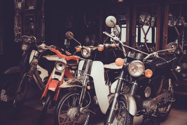 Old and Classic motorcycle parked in garage | Stock Images Page | Everypixel