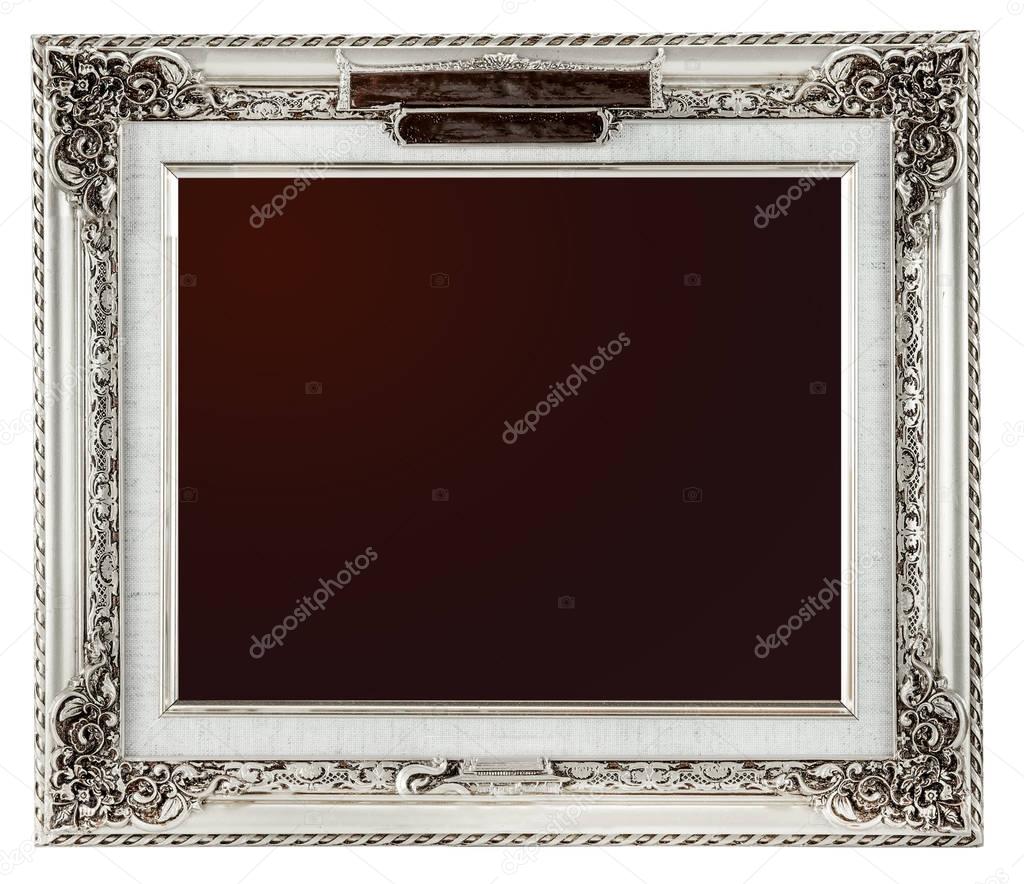 vintage metal picture frame